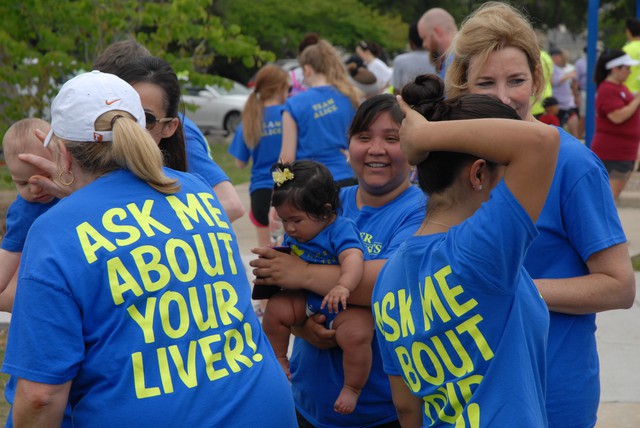 Liver Specialists of Texas-Staff Outing and Liver Awareness