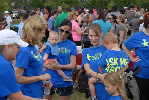 Liver Specialists of Texas-Staff Outing and Liver Awareness